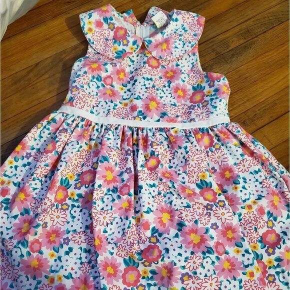 Vintage Floral Peter Pan Collar Dress - Picture 1 of 4